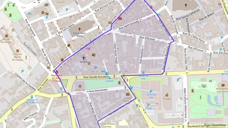 Appartement 120 m² quatre pièces à vendre à Dieppe Appartement 120 m² quatre pièces à vendre à Dieppe