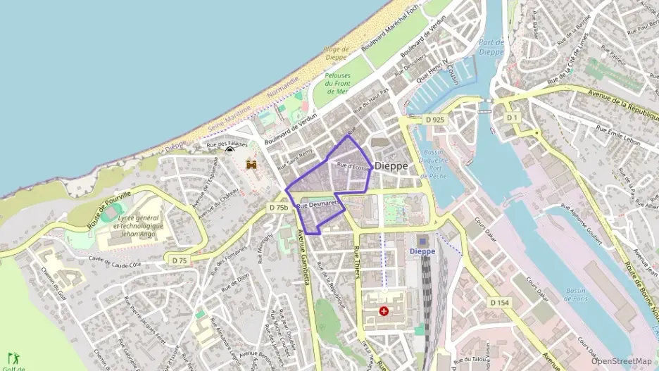 Appartement 120 m² quatre pièces à vendre à Dieppe Appartement 120 m² quatre pièces à vendre à Dieppe