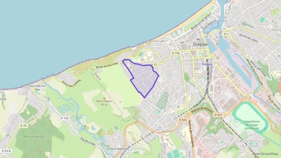 Appartement 89 m² quatre pièces à vendre à Dieppe