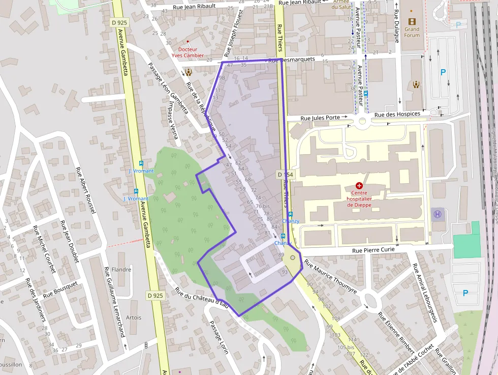 Appartement 48 m² deux pieces à vendre à Dieppe