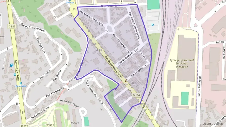 Appartement 45 m² trois pièces à vendre à Dieppe