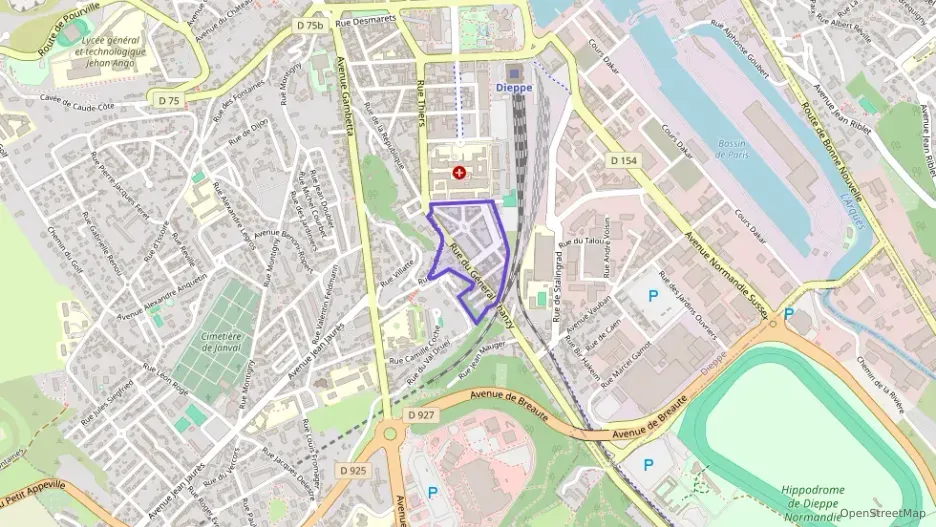 Appartement 45 m² deux pieces à vendre à Dieppe