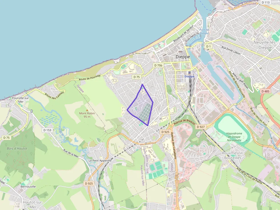 Appartement 30 m² quatre pièces à vendre à Dieppe