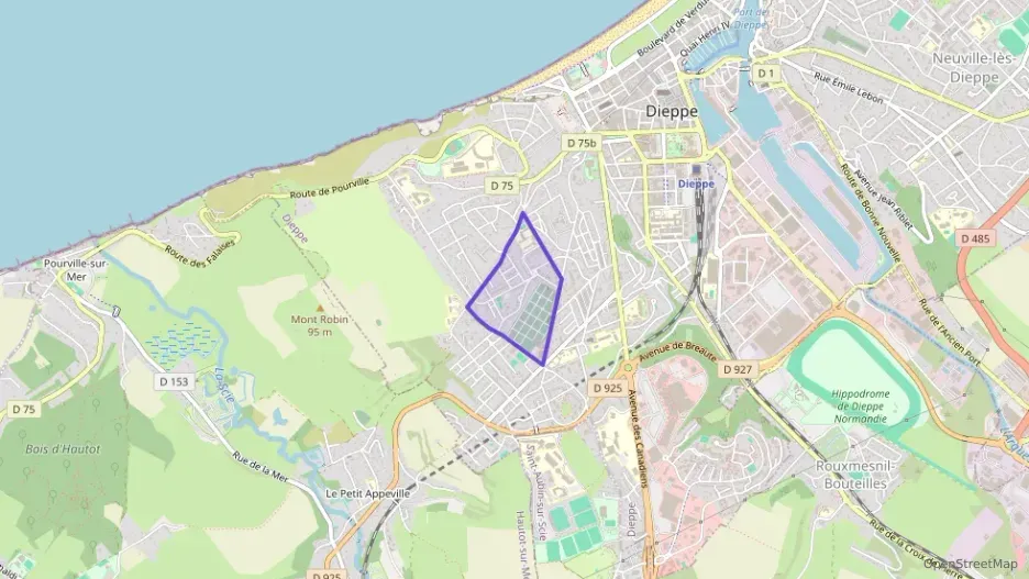Appartement 72 m² trois pièces à vendre à Dieppe