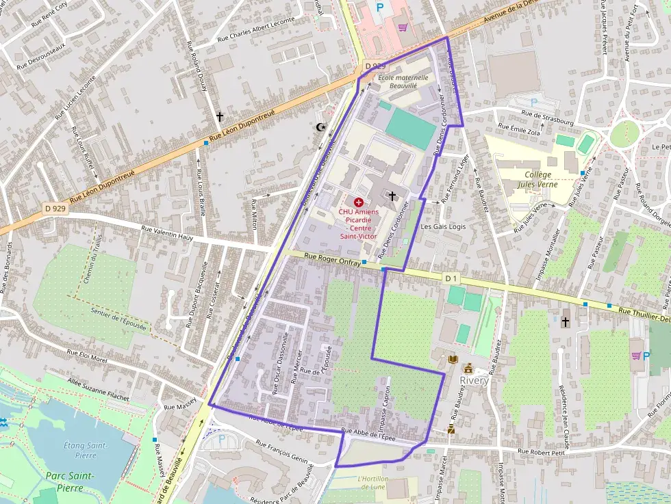 Appartement 43 m² deux pieces à vendre à Amiens