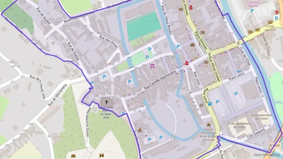 Appartement 95 m² quatre pièces à vendre à Guise Appartement 95 m² quatre pièces à vendre à Guise