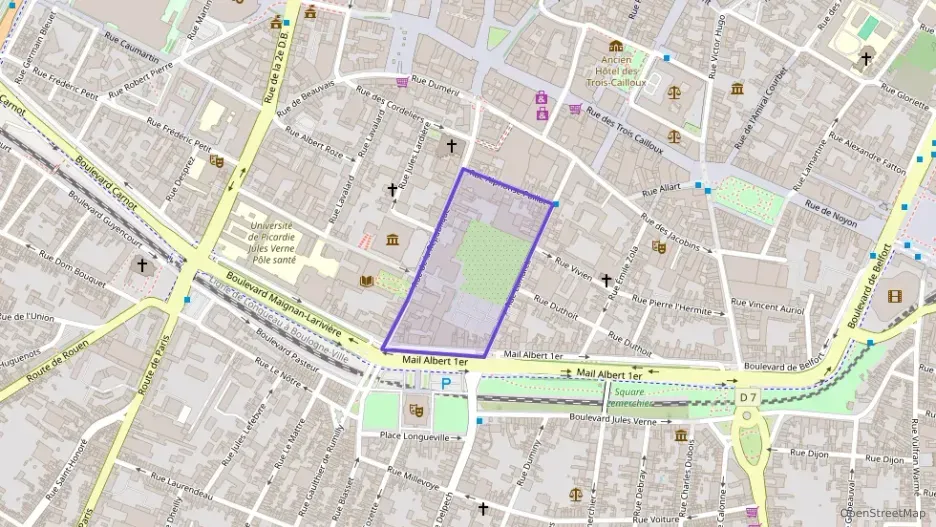 Appartement 60 m² une piece à vendre à Amiens