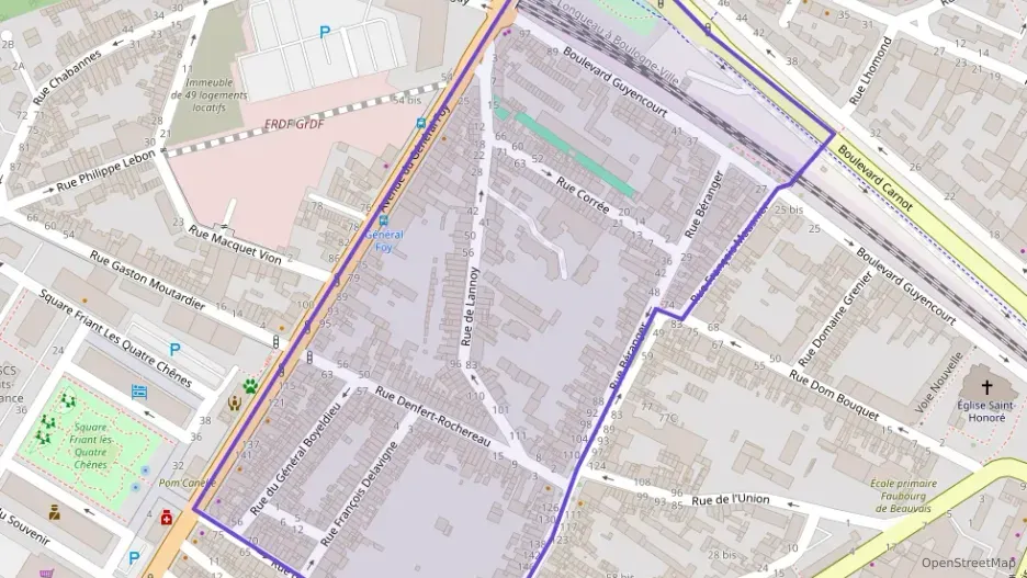 Appartement 24 m² une piece à vendre à Amiens Appartement 24 m² une piece à vendre à Amiens