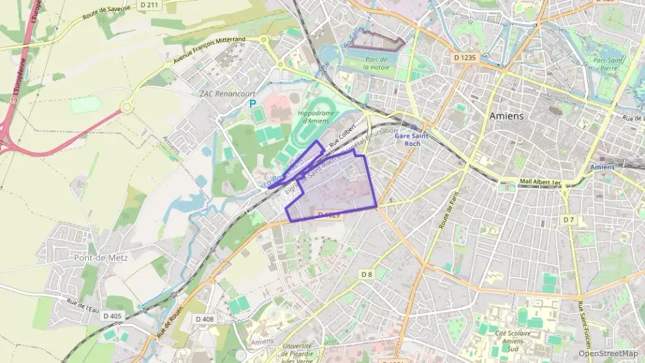 Appartement 45 m² deux pieces à vendre à Amiens