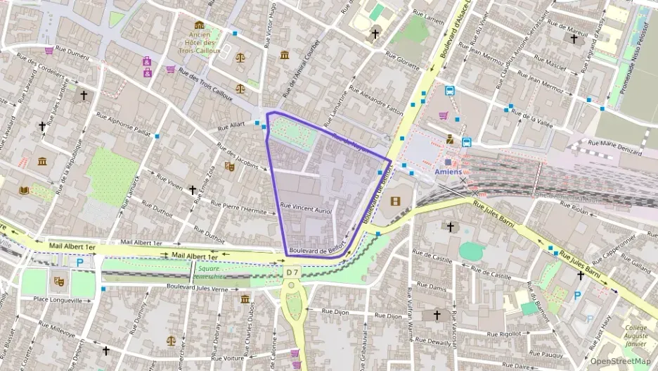 Appartement 80 m² trois pièces à vendre à Amiens