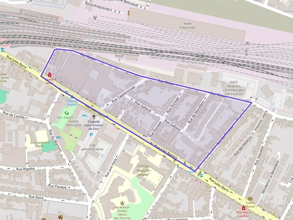 Appartement 81 m² quatre pièces à vendre à Amiens