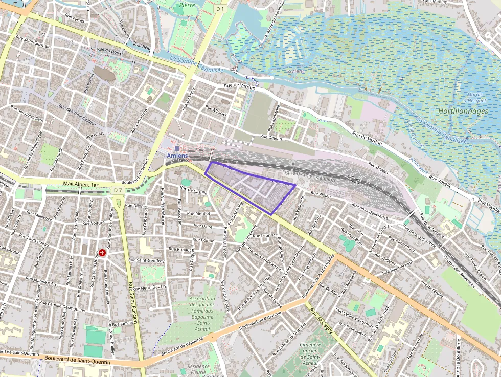 Appartement 80 m² quatre pièces à vendre à Amiens