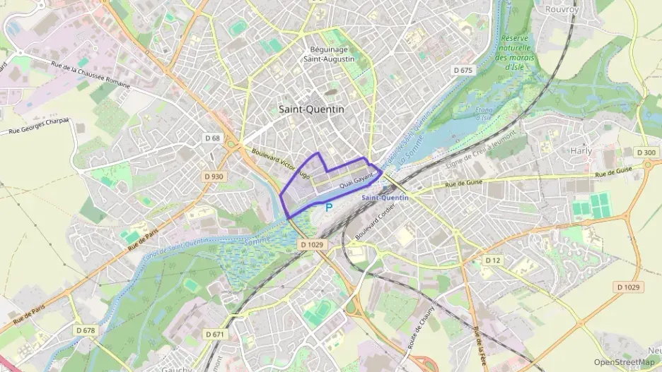 Appartement 29 m² deux pieces à vendre à Saint-Quentin