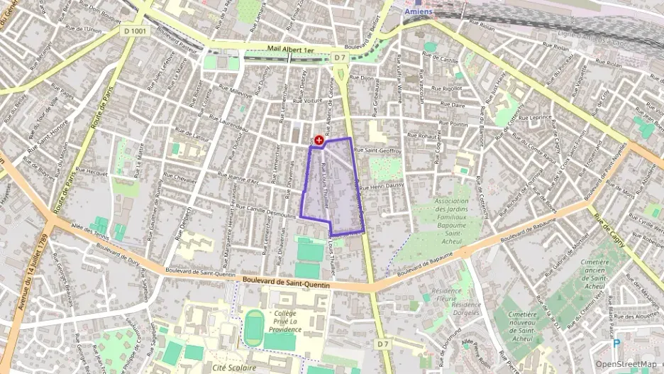 Appartement 81 m² quatre pièces à vendre à Amiens