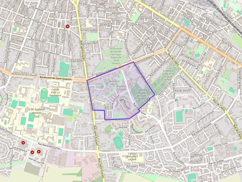 Appartement 40 m² deux pieces à vendre à Amiens