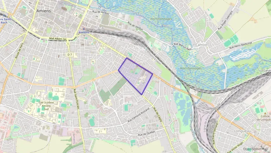 Appartement 38 m² une piece à vendre à Amiens