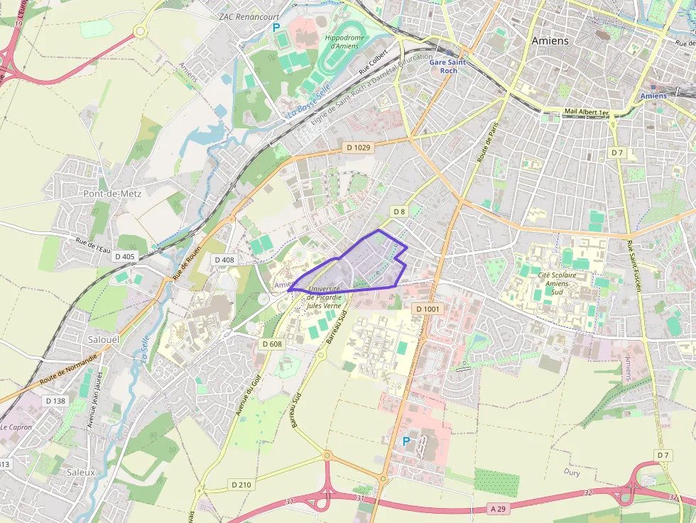 Appartement 67 m² quatre pièces à vendre à Amiens