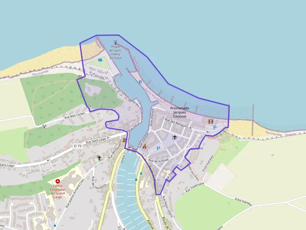 Appartement 60 m² deux pieces à vendre à Saint-Valery-en-Caux