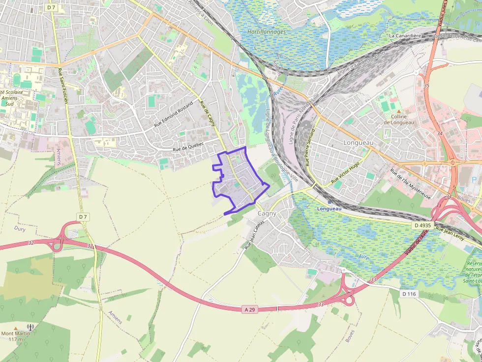 Appartement 99 m² quatre pièces à vendre à Amiens