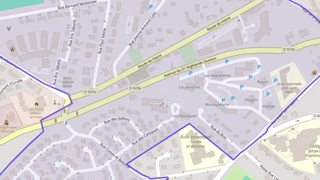 Appartement 45 m² deux pieces à vendre à Saint-Valery-en-Caux