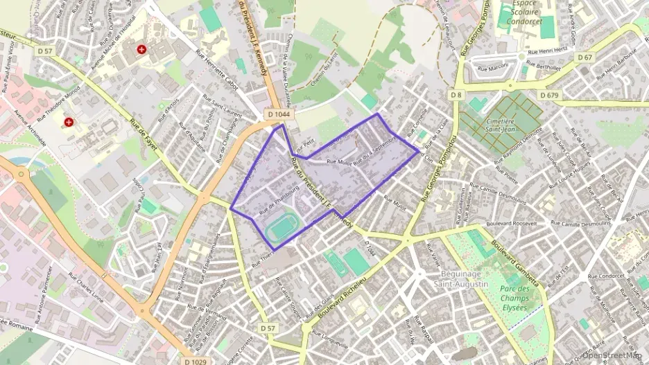 Appartement 34 m² deux pieces à vendre à Saint-Quentin