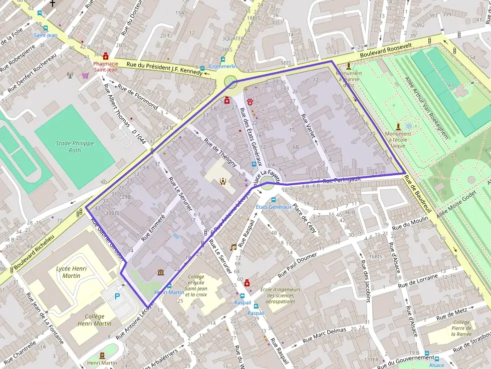 Appartement 60 m² quatre pièces à vendre à Saint-Quentin