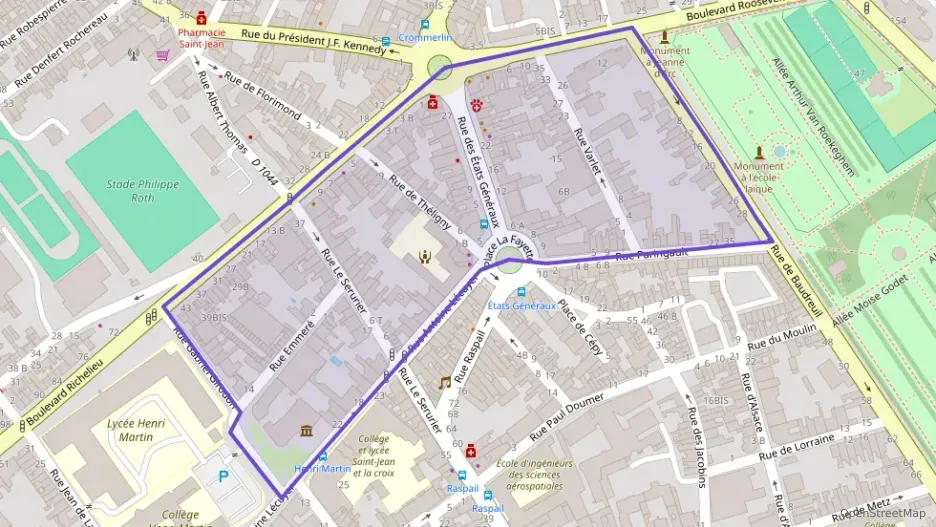 Appartement 64 m² deux pieces à vendre à Saint-Quentin