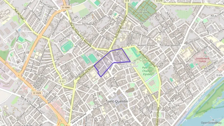 Appartement 64 m² deux pieces à vendre à Saint-Quentin