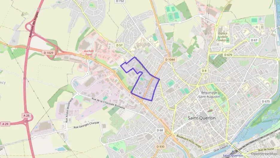 Appartement 71 m² trois pièces à vendre à Saint-Quentin