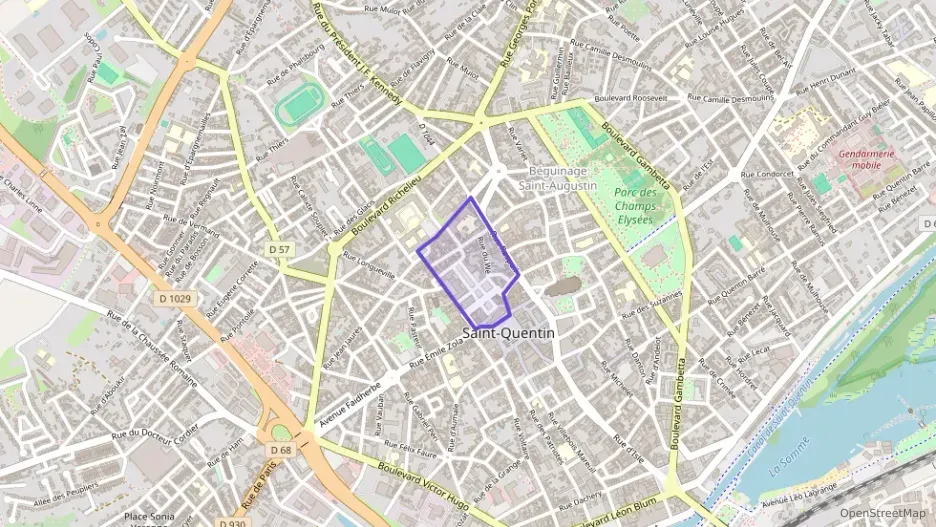 Appartement 70 m² trois pièces à vendre à Saint-Quentin