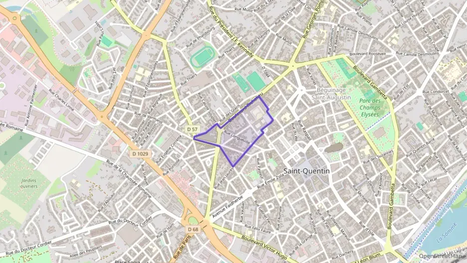 Appartement 25 m² une piece à vendre à Saint-Quentin