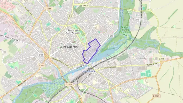 Appartement 46 m² deux pieces à vendre à Saint-Quentin