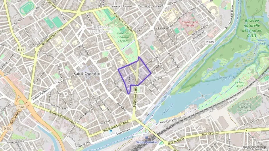 Appartement 49 m² trois pièces à vendre à Saint-Quentin