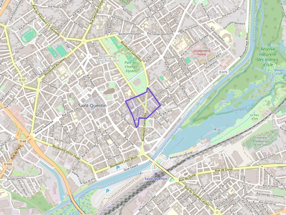 Appartement 96 m² quatre pièces à vendre à Saint-Quentin