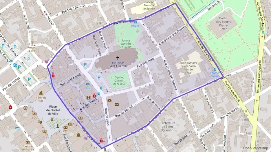 Appartement 115 m² quatre pièces à vendre à Saint-Quentin Appartement 115 m² quatre pièces à vendre à Saint-Quentin