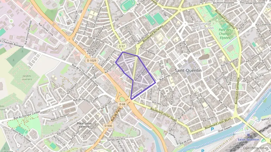 Appartement 75 m² trois pièces à vendre à Saint-Quentin