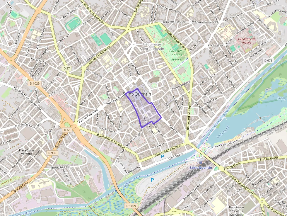 Appartement 38 m² deux pieces à vendre à Saint-Quentin