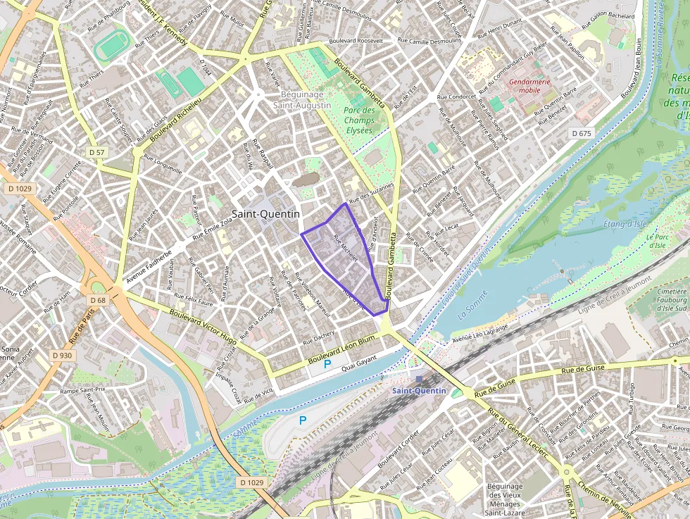 Appartement 38 m² deux pieces à vendre à Saint-Quentin