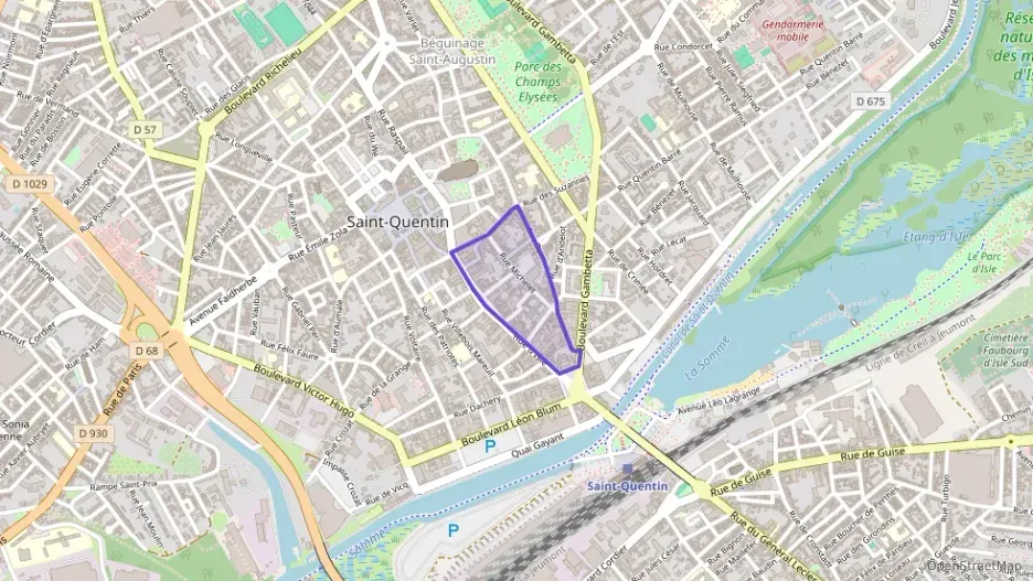 Appartement 50 m² deux pieces à vendre à Saint-Quentin