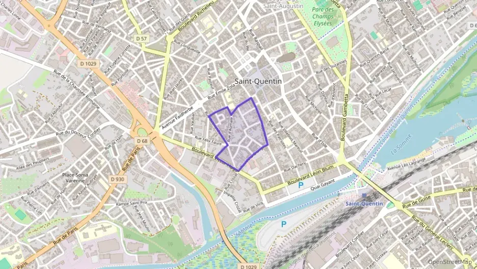 Appartement 108 m² quatre pièces à vendre à Saint-Quentin Appartement 108 m² quatre pièces à vendre à Saint-Quentin