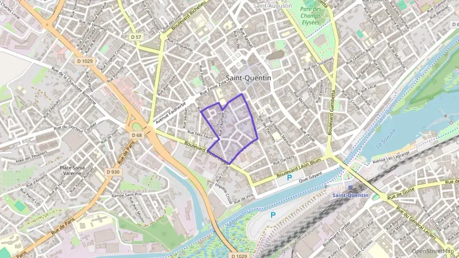 Appartement 41 m² deux pieces à vendre à Saint-Quentin