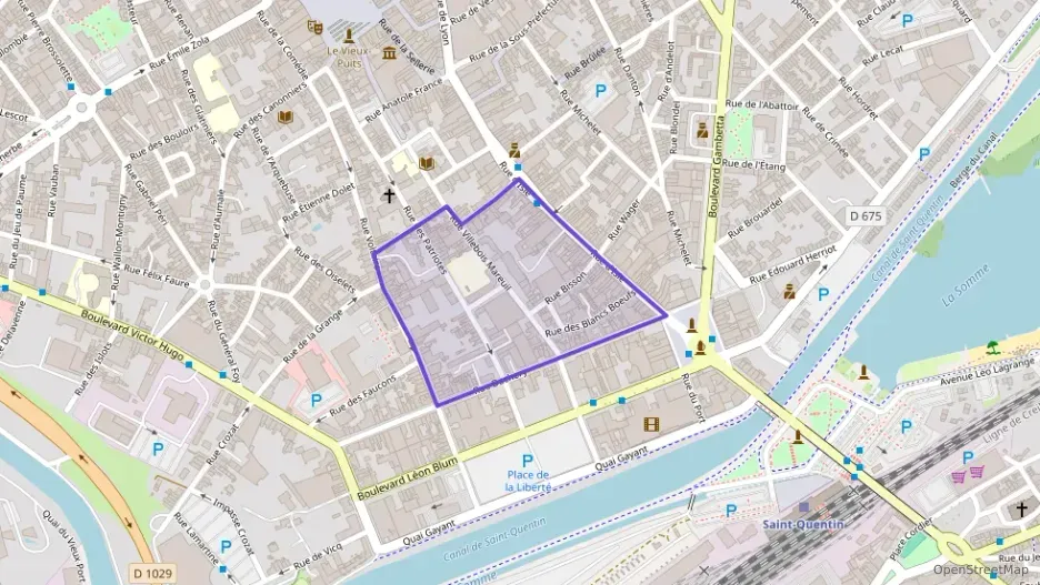 Appartement 42 m² deux pieces à vendre à Saint-Quentin
