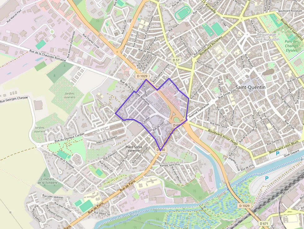 Appartement 62 m² trois pièces à vendre à Saint-Quentin