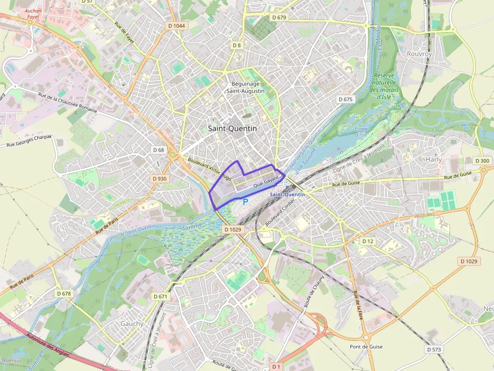 Appartement 50 m² deux pieces à vendre à Saint-Quentin