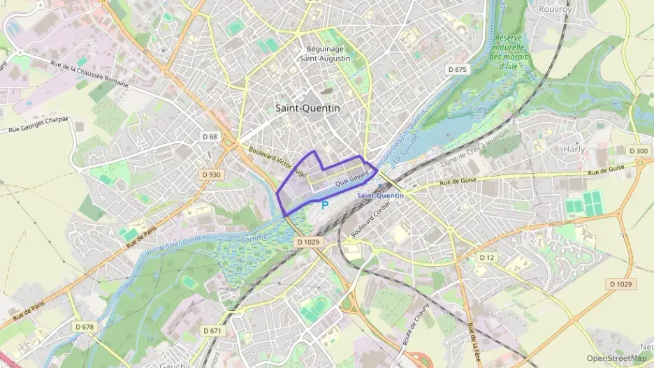 Appartement 50 m² deux pieces à vendre à Saint-Quentin