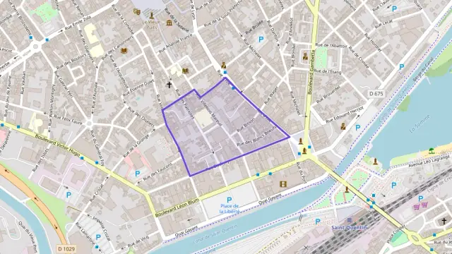 Appartement 40 m² deux pieces à vendre à Saint-Quentin