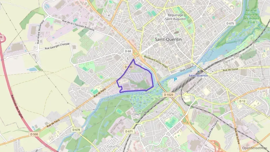 Appartement 55 m² trois pièces à vendre à Saint-Quentin