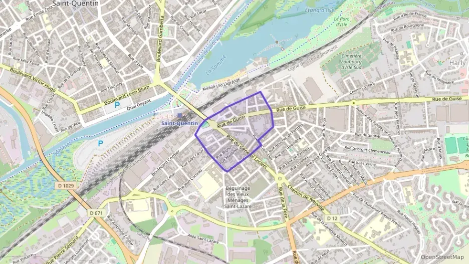 Appartement 40 m² deux pieces à vendre à Saint-Quentin Appartement 40 m² deux pieces à vendre à Saint-Quentin