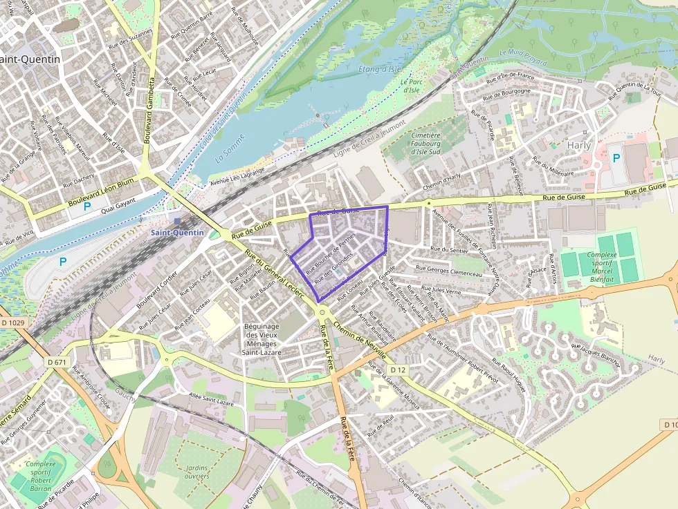 Appartement 50 m² trois pièces à vendre à Saint-Quentin