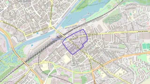 Appartement 38 m² deux pieces à vendre à Saint-Quentin